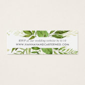 Wild Meadow Wedding Website RSVP Cards | Mini (Vorderseite)