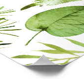 Wild Meadow Wedding Willkommen Poster (Ecke)