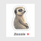 Wild Meerkat Sticker (Blatt)