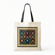 Wild mehrfarbige Tote-Tasche
