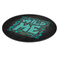 Wild mir Dalmatiner Brown und Aquamarines Design