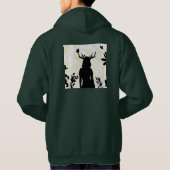 Wild mit der Natur Hoodie (Rückseite)