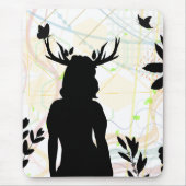 Wild mit der Natur Mousepad (Vorne)