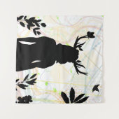 Wild mit der Natur Wandteppich (Vorderseite (Horizontal))