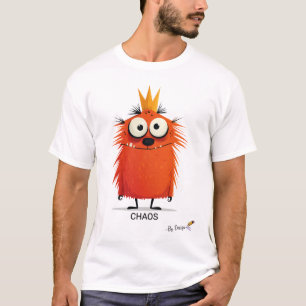 Wild Monster Originelles Design für Erwachsene T-Shirt