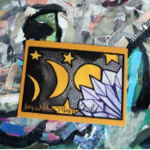 Wild MoonChild Moon Phases Postkarte