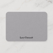 Wild MoonChild Moon Phases Visitenkarte (Rückseite)