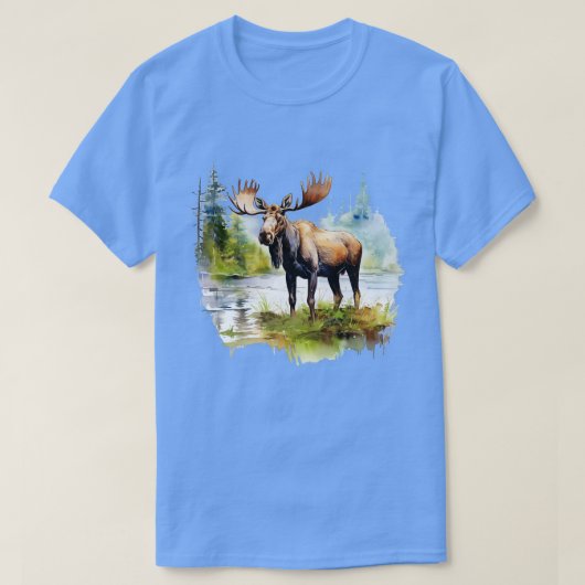 Wild Moose T-Shirt (Design vorne)