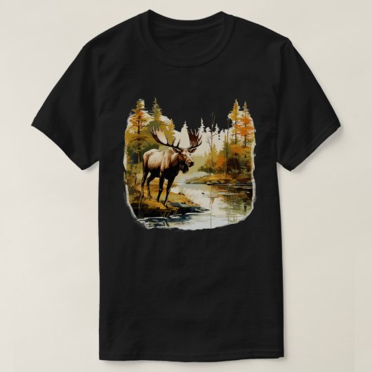 Wild Moose TShirt 1 (Design vorne)