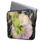 Wild Morning Glory Blume Laptopschutzhülle (Vorderseite Links)