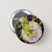 Wild Morning Glory von Alexandra Cook Button (Vorne & Hinten)