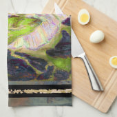 Wild Morning Glory von Alexandra Cook Handtuch (Viertel Falte)