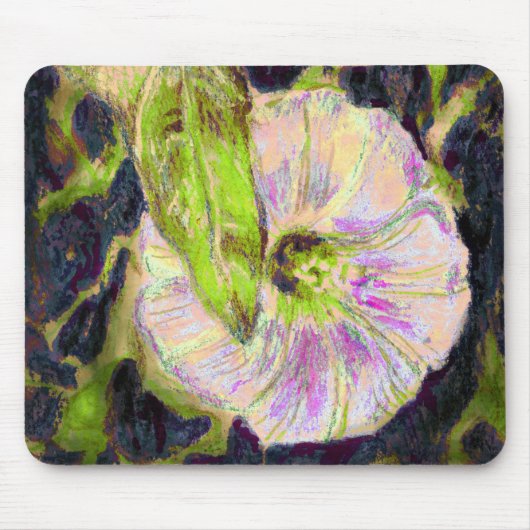 Wild Morning Glory von Alexandra Cook Mousepad (Vorne)