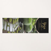 Wild Moss Bush Path - Yoga Mat Yogamatte (Vorderseite (Horizontal))