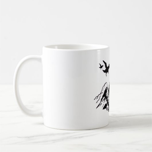 Wild Mountain Adventure Coffee Mug Kaffeetasse (Links)