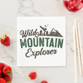 Wild Mountain Explorer Serviette
