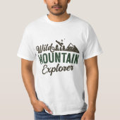 Wild Mountain Explorer T-Shirt (Vorderseite)