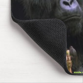 Wild Mountain Gorilla Wildlife-Unterstützer Mousep Mousepad (Ecke)