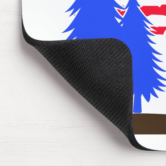 Wild Mountain Horse Galloping Mousepad (Ecke)