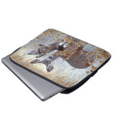 Wild Mule Deer Pair | Kalifornien Laptopschutzhülle (Vorne Knopf)