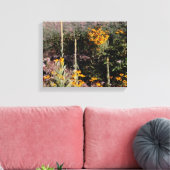 Wild Mulleins Black Mit Augen Susan Blume Leinwanddruck (Insitu (Wohnzimmer))