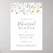 Wild Multicolor Probe Dinner willkommen Poster (Vorne)