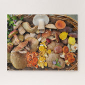 Wild Mushroom Basket Jigsaw Puzzle (Horizontal)