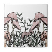 Wild Mushrooms Fliese (Vorderseite)