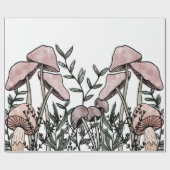 Wild Mushrooms Geschenkpapier (Flach)