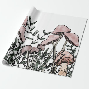 Wild Mushrooms Geschenkpapier
