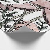 Wild Mushrooms Geschenkpapier (Ecke)