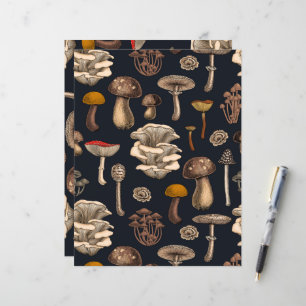 Wild Mushrooms on Grafit