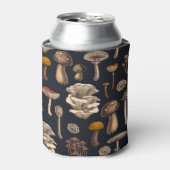 Wild Mushrooms on Grafit Dosenkühler (Kanne Vorderseite)