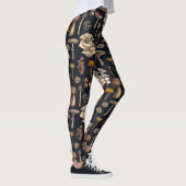 Wild Mushrooms on Grafit Leggings (Rechts)