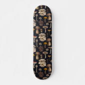 Wild Mushrooms on Grafit Skateboard (Vorne)