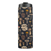 Wild Mushrooms on Grafit Thermosbecher (Vorderseite)