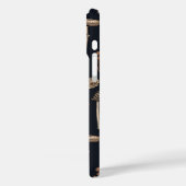 Wild Mushrooms on graphite black Case-Mate iPhone Hülle (Rückseite / Links)