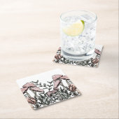 Wild Mushrooms Rechteckiger Pappuntersetzer (Vor Ort)