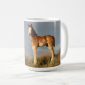Wild Mustang Colt Beverage Tasse (VorderseiteRechts)