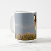 Wild Mustang Colt Beverage Tasse (Vorderseite Links)