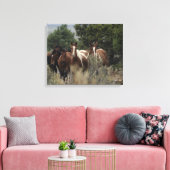 Wild Mustang Horses 2 Leinwanddruck (Insitu (Wohnzimmer))