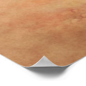 Wild Mustang Horses Stampede Watercolor Poster (Ecke)