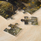 Wild Mustang Landschaftsmalerei Puzzle (Seite)