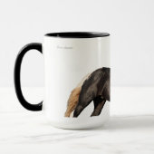 Wild Mustang Tasse, Legend "Domino" Tasse (Links)