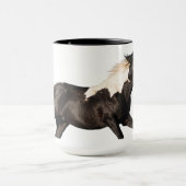 Wild Mustang Tasse, Legend "Domino" Tasse (Zentrum)