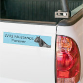 Wild Mustangs Forever Autoaufkleber (Auf Lkw)