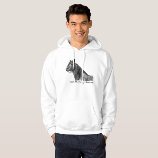 Wild Mustangs Forever Hoodie (Vorne ganz)