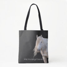 Wild Mustangs Forever Tote Bag