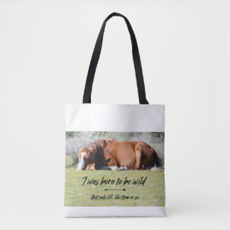 Wild Mustangs Forever Tote Bag Tasche