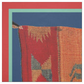 Wild Mustangs Südwest-Design in Rot Stoff (Muster)